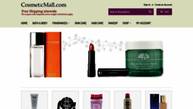 What Cosmeticmall.com website looked like in 2019 (4 years ago)