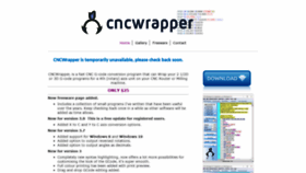What Cncwrapper.com website looked like in 2019 (4 years ago)