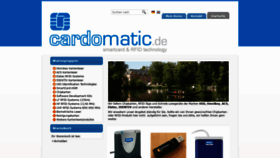 What Cardomatic.de website looked like in 2019 (4 years ago)