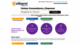 What Citiservi.com.mx website looked like in 2019 (4 years ago)