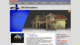 What Cadserviceburo.be website looked like in 2019 (4 years ago)