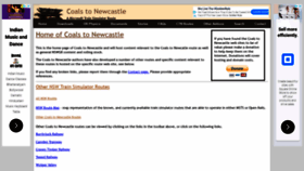 What Coalstonewcastle.com.au website looked like in 2019 (4 years ago)
