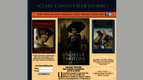 What Clarelangleyhawthorne.com website looked like in 2019 (4 years ago)