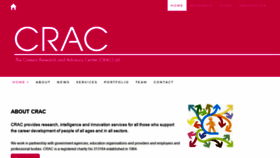 What Crac.org.uk website looked like in 2019 (4 years ago)