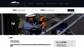 What Coloradospringsutilities.jobs website looked like in 2019 (6 years ago)