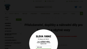 What Caravancamp.cz website looked like in 2019 (4 years ago)