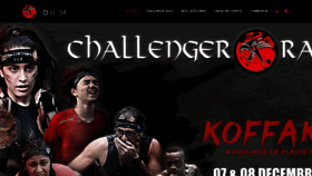 What Challenger-race.com website looked like in 2019 (4 years ago)