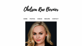 What Chelseabernier.com website looked like in 2019 (4 years ago)