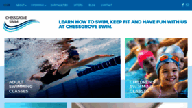 What Chessgroveswim.co.uk website looked like in 2019 (4 years ago)