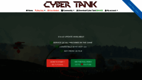 What Cyber-tank.pl website looked like in 2019 (4 years ago)