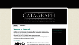 What Catagraph.com.au website looked like in 2019 (4 years ago)
