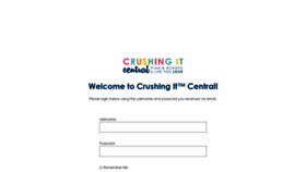 What Crushingitcentral.com website looked like in 2019 (4 years ago)