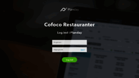 What Cofoco-restauranter.planday.dk website looked like in 2019 (4 years ago)