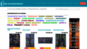 What Ceskestarozitnosti.cz website looked like in 2019 (4 years ago)