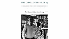 What Charlottesville29.com website looked like in 2019 (4 years ago)