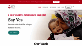 What Carrythefuture.org website looked like in 2019 (4 years ago)