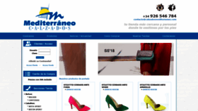 What Calzadosmediterraneotienda.com website looked like in 2019 (4 years ago)