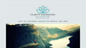 What Claritywilmington.com website looked like in 2019 (4 years ago)