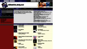 What Charts.nz website looked like in 2019 (5 years ago)