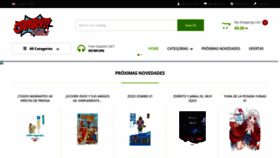What Crashcomics.es website looked like in 2019 (4 years ago)