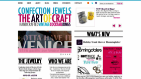 What Confectionjewels.com website looked like in 2019 (4 years ago)