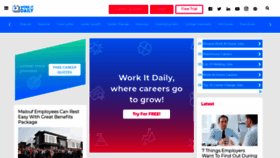 What Careerrealism.com website looked like in 2019 (6 years ago)