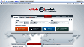 What Clickapoint.com website looked like in 2019 (4 years ago)