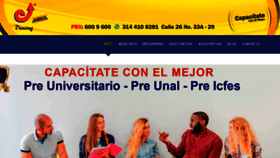 What Cursospreuniversitarios.com website looked like in 2019 (4 years ago)