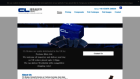 What Clbraking.co.uk website looked like in 2019 (4 years ago)