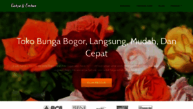 What Cahyadanembunflorist.com website looked like in 2019 (4 years ago)