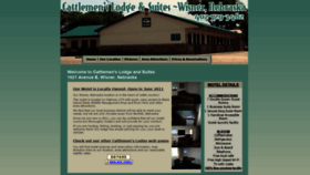 What Cattlemenslodgeandsuites.com website looked like in 2019 (4 years ago)