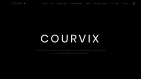 What Courvix.com website looked like in 2019 (4 years ago)