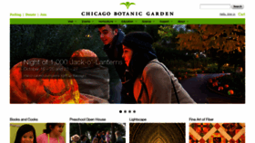 What Chicago-botanic.org website looked like in 2019 (4 years ago)