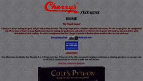 What Cherrys.com website looked like in 2019 (4 years ago)