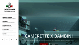What Camerettexbambini.it website looked like in 2019 (4 years ago)