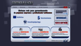 What Controlafacil.com.br website looked like in 2019 (4 years ago)