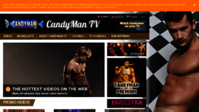 What Candymantv.com website looked like in 2019 (4 years ago)