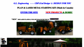 What Cdp-backhoe.com website looked like in 2019 (4 years ago)