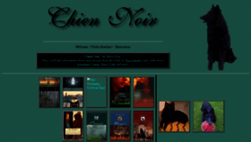 What Chien-noir.com website looked like in 2019 (4 years ago)