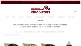 What Chia.co.nz website looked like in 2019 (4 years ago)