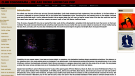What Clubfonograma.com website looked like in 2019 (4 years ago)