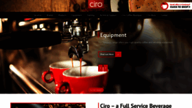 What Ciro.co.za website looked like in 2019 (4 years ago)