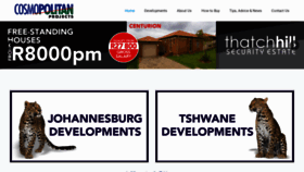 What Cosmotshwane.co.za website looked like in 2019 (4 years ago)