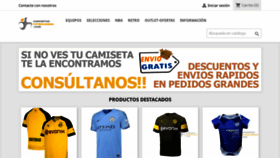 What Camisetasfutbolmania.com website looked like in 2019 (4 years ago)