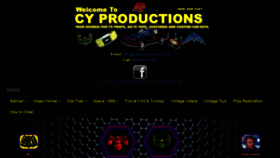 What Cyproductions.com website looked like in 2019 (4 years ago)