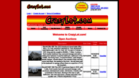 What Crazylot.com website looked like in 2019 (4 years ago)