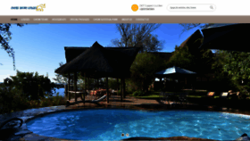 What Chobe-safari-lodges.com website looked like in 2019 (4 years ago)