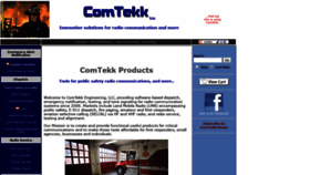 What Comtekk.com website looked like in 2019 (4 years ago)