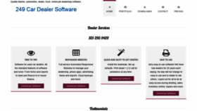What Cardealersoftware.com website looked like in 2019 (4 years ago)