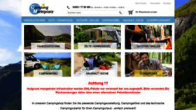 What Camping-marktplatz.com website looked like in 2019 (4 years ago)